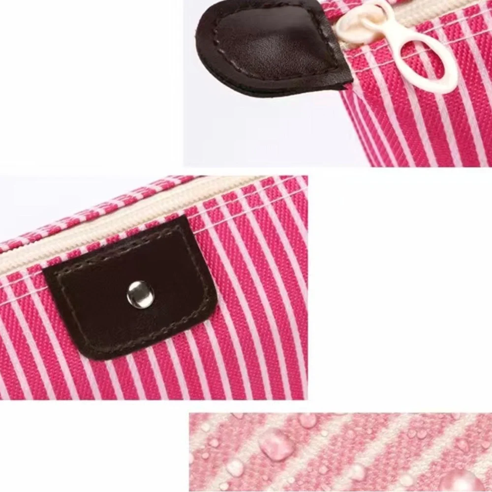 Womens cosmetic foldable bag. New
